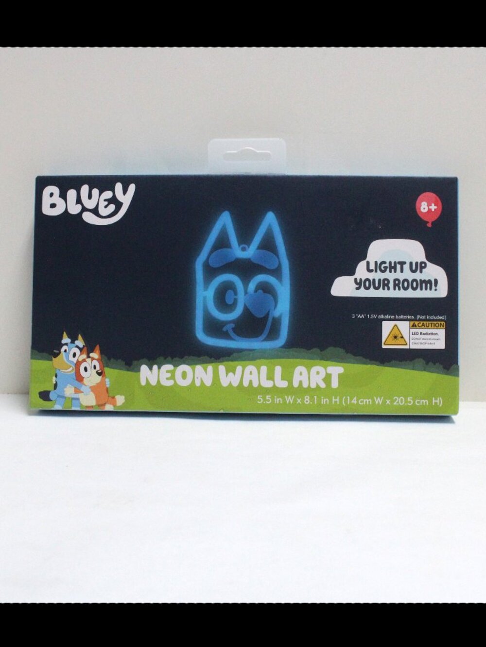 Bluey LED Neon Wall Art Light - Battery Operated